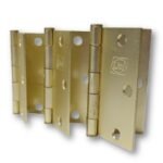 Bisagra 3” pack 3 unidades Latonada